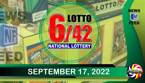 6/42 Lotto Result, Saturday, September 24, 2022 – Official PCSO .